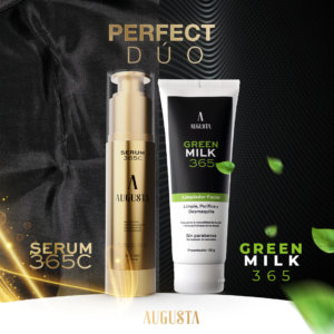 PERFECT DÚO<br>Serum 365C + <br>Green Milk 365