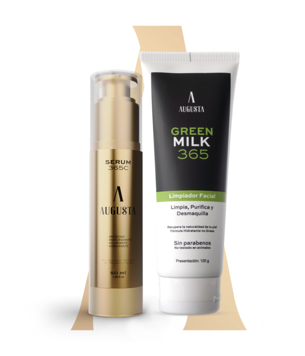 PERFECT DÚO<br>Serum 365C + <br>Green Milk 365 - Imagen 2
